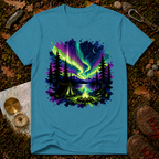 Northern Lights Camping T-Shirt
