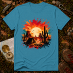 Desert Sunset Camping T-Shirt