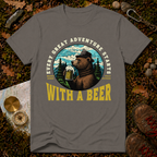 Every Great Adventure Starts With A Beer T-Shirt