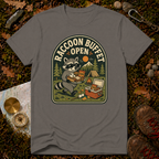 Raccoon Buffet Open T-Shirt