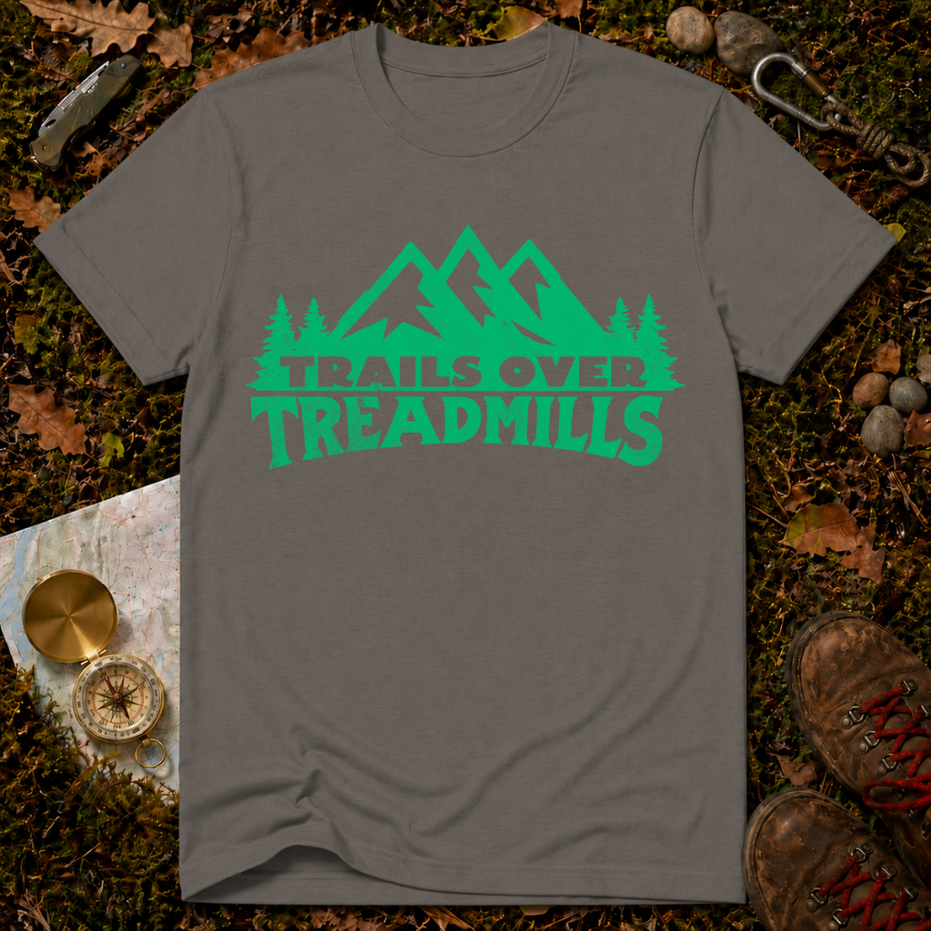 Trails Over Treadmills T-Shirt