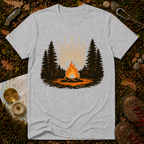 Retro Forest Bonfire T-Shirt