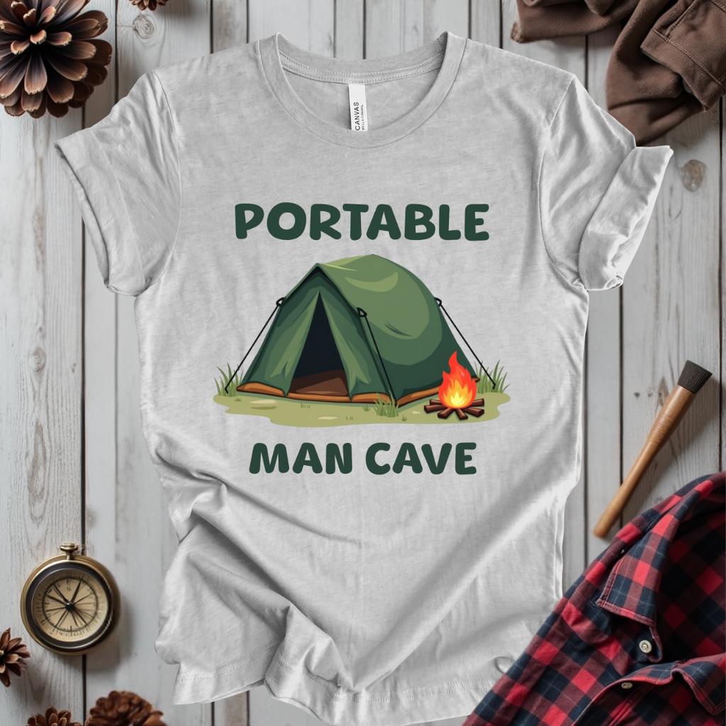 Portable Man Cave T-Shirt