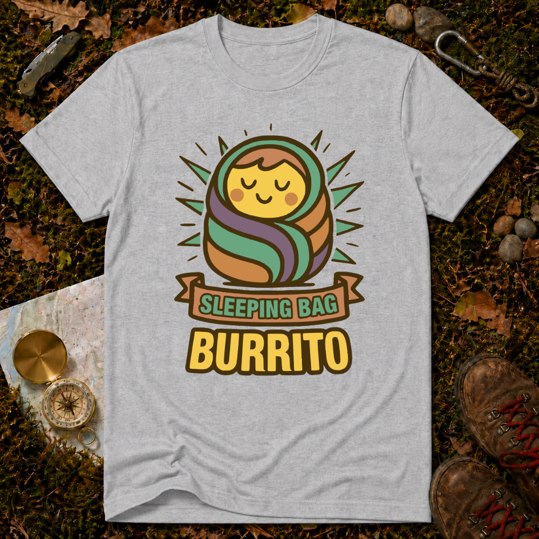 Sleeping Bag Burrito T-Shirt
