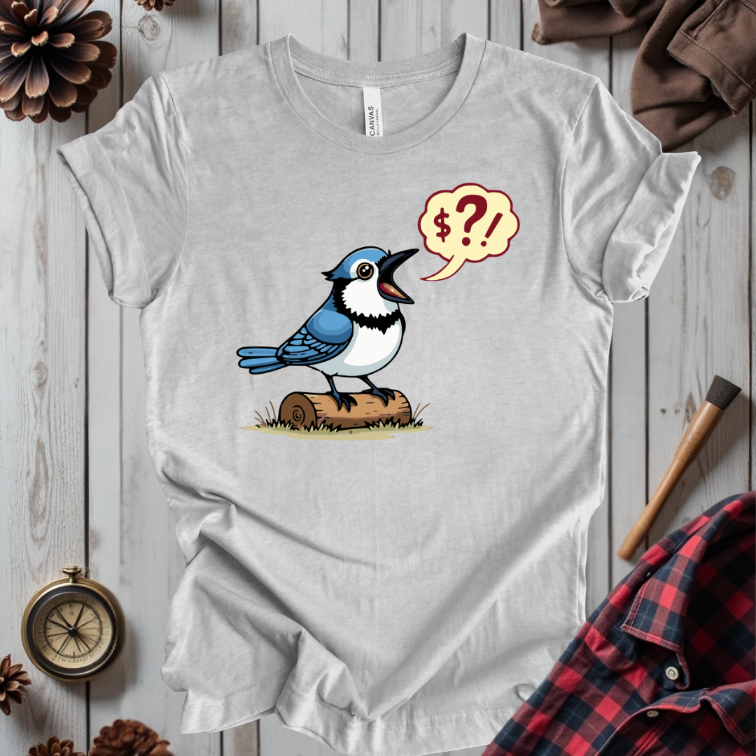 Funny Blue Jay