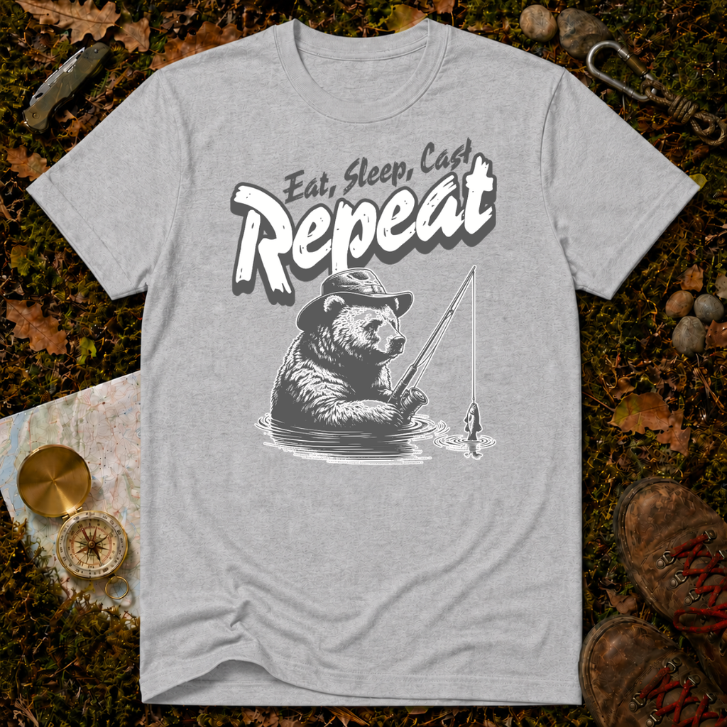 Eat, Sleep, Cast, Repeat T-Shirt