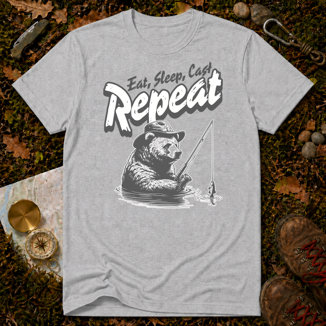 Eat, Sleep, Cast, Repeat T-Shirt