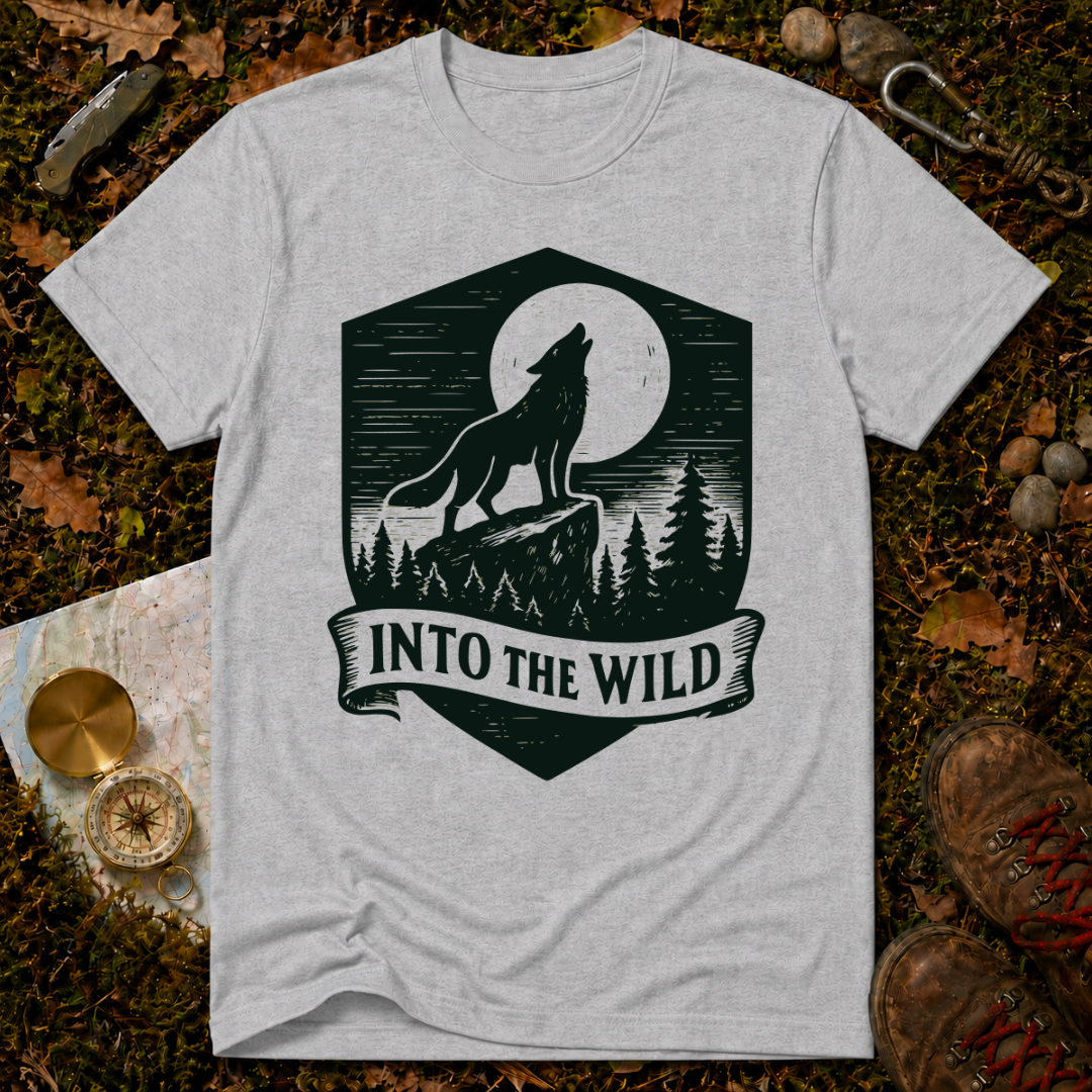 Into The Wild Badge T-Shirt