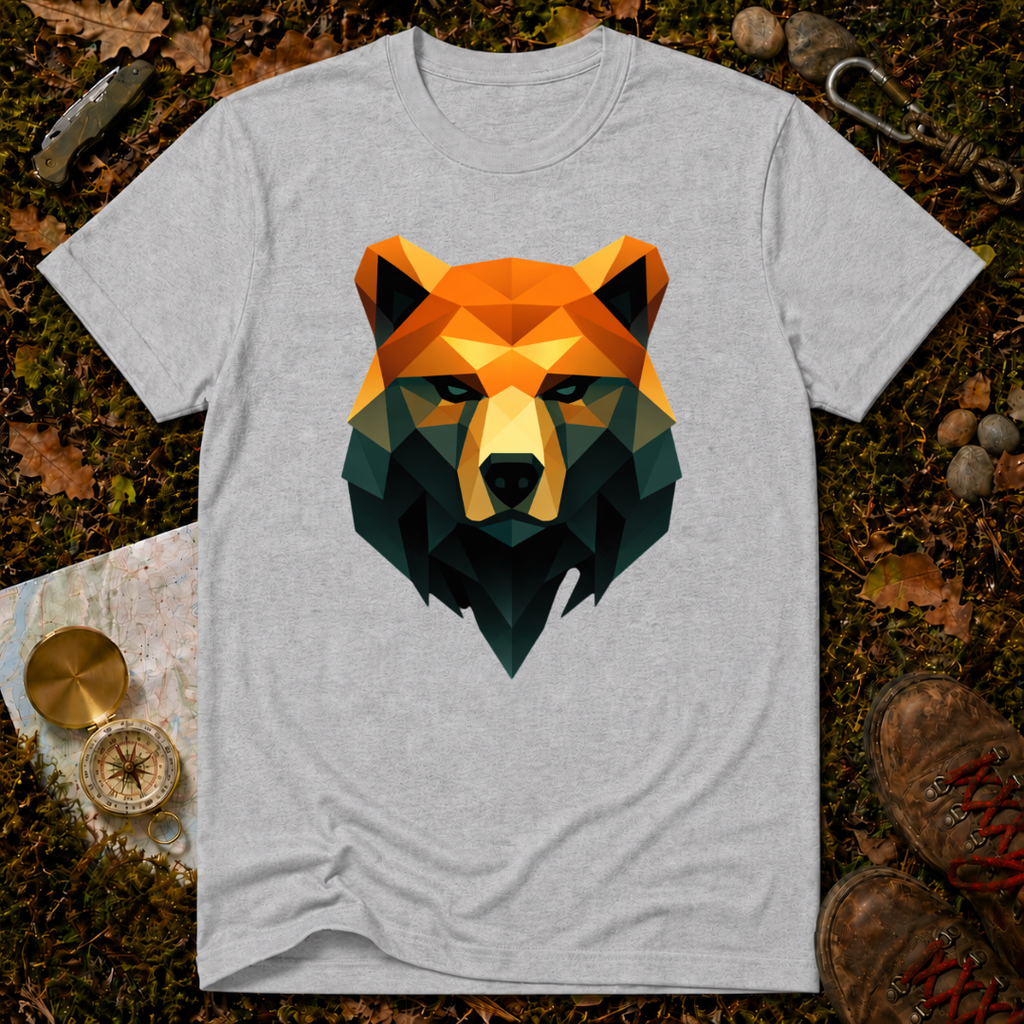 Geometric Bear T-Shirt