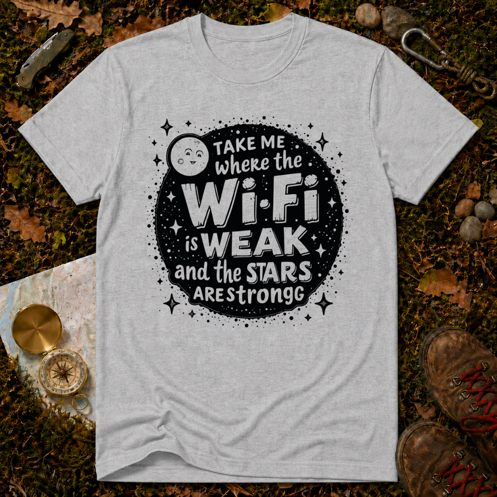 Take Me Where The WiFI Is Weak T-Shirt