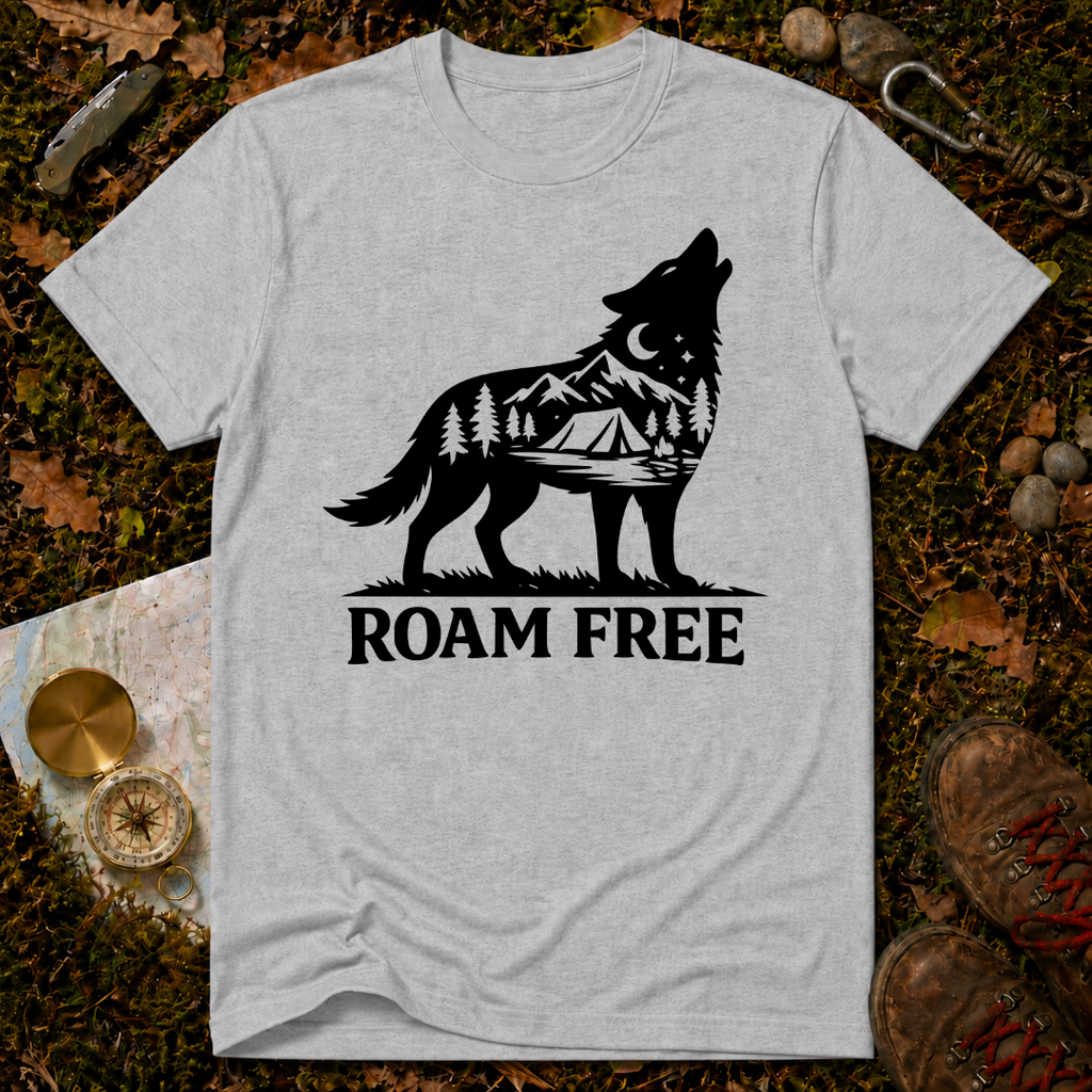 Roam Free Wolf T-Shirt