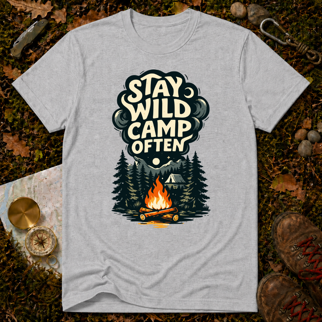 Stay Wild Camp Often T‑Shirt