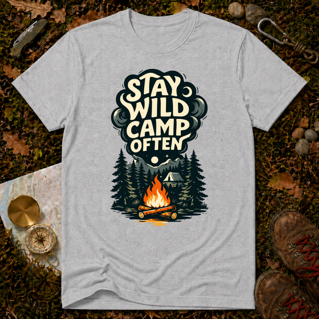 Stay Wild Camp Often T‑Shirt