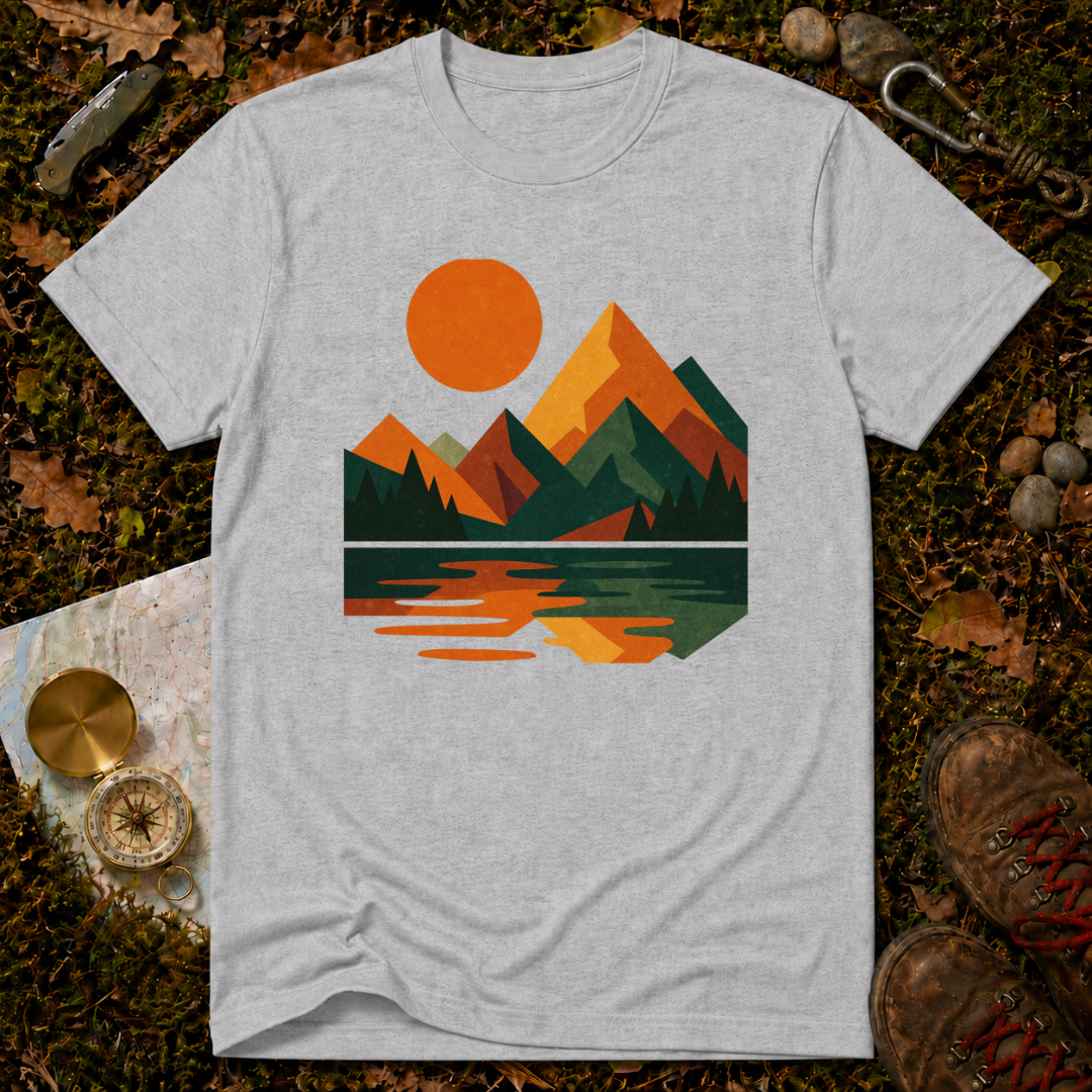 Golden Peak Reflection T-Shirt