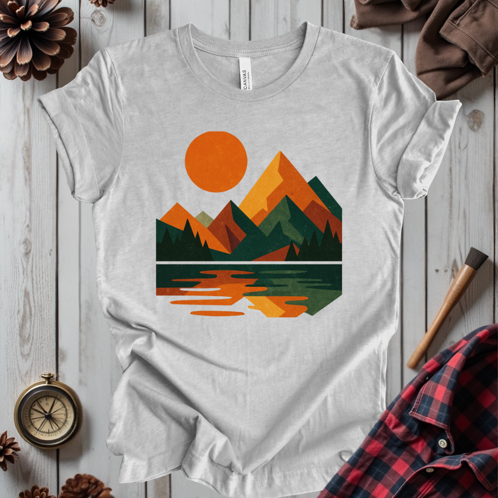 Golden Peak Reflection T-Shirt