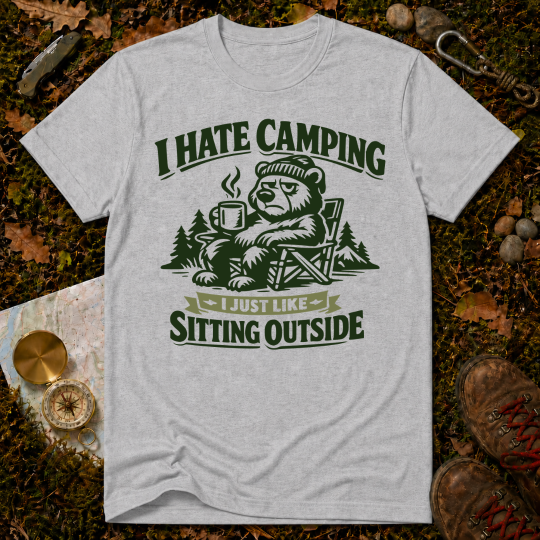 I Hate Camping T-Shirt