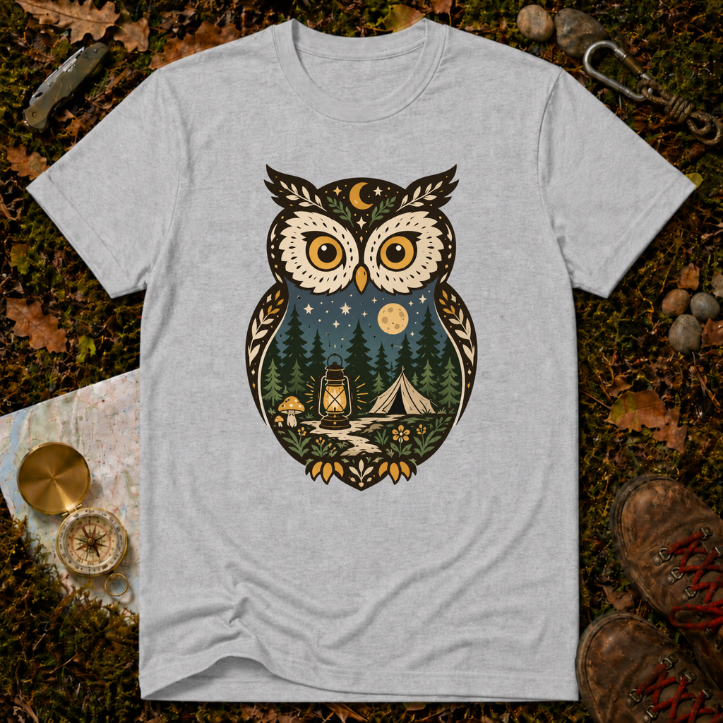 Night Owl Camping T-Shirt