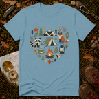 Autumn Camp Heart T-Shirt