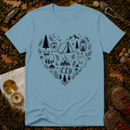 Midnight Camp Heart T-Shirt