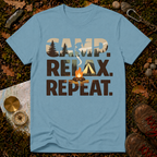 Camp. Relax. Repeat T-Shirt