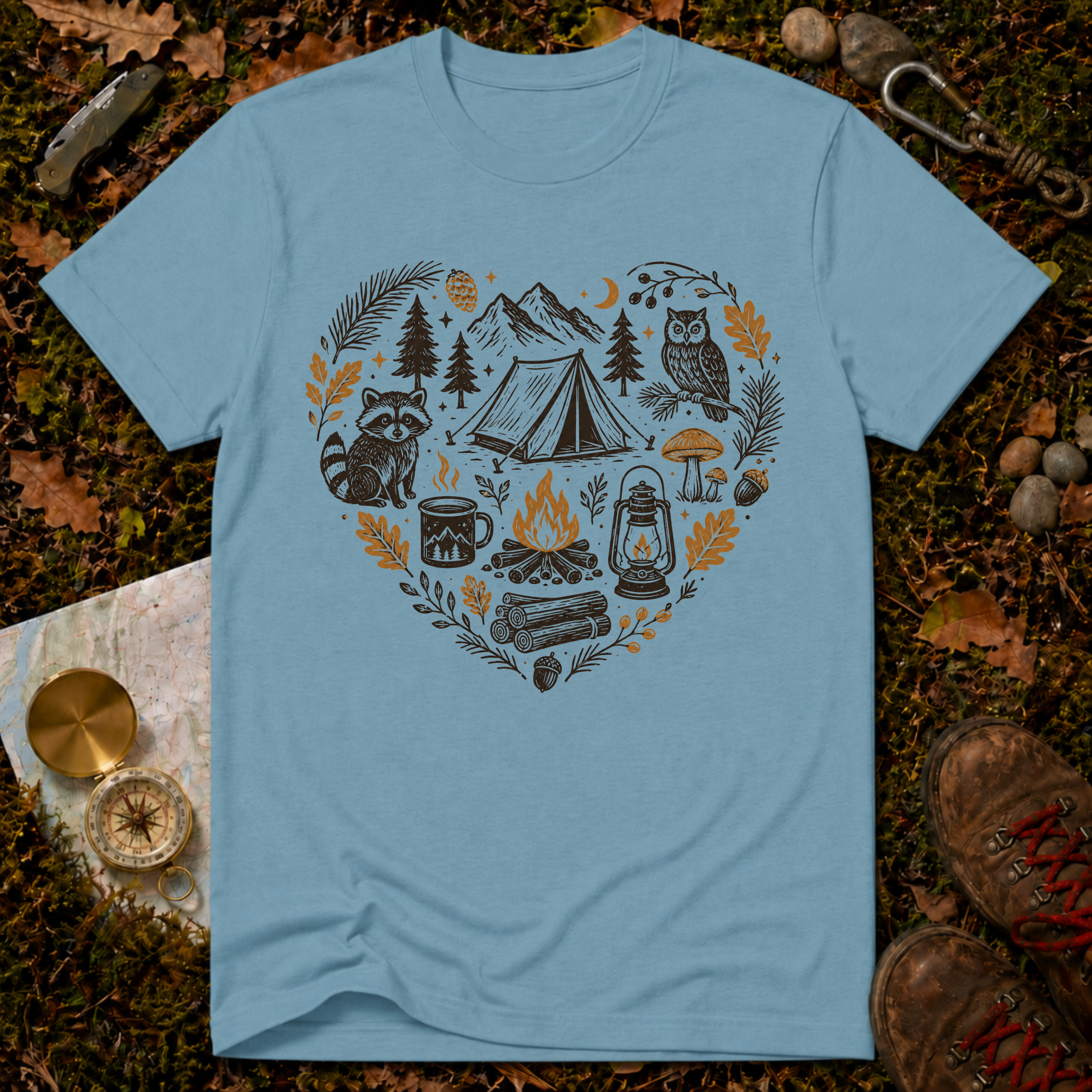 Rustic Camp Heart T-Shirt