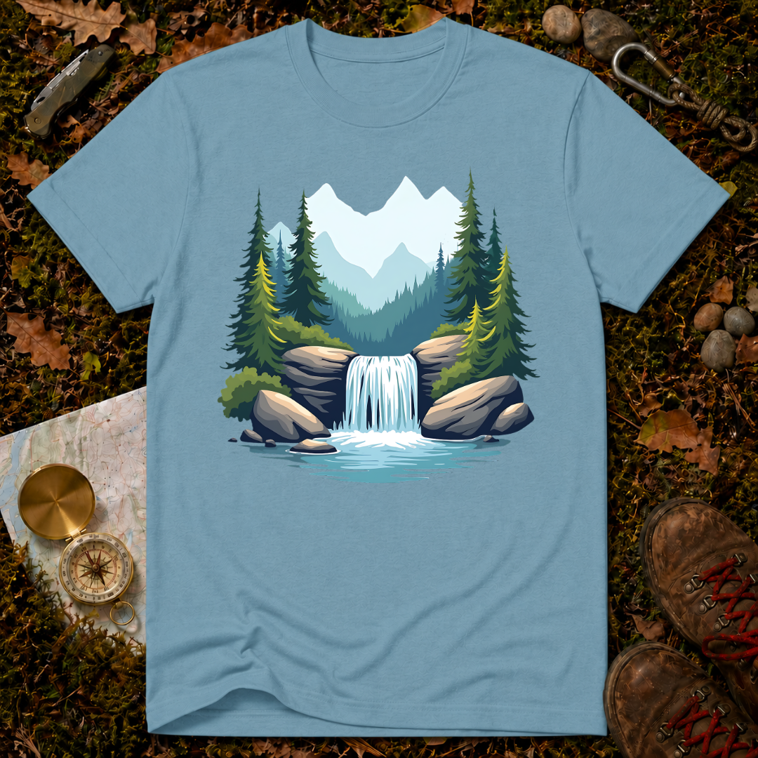 Tranquil Waterfall T-Shirt