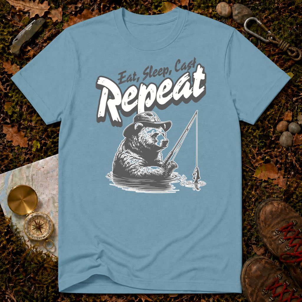 Eat, Sleep, Cast, Repeat T-Shirt