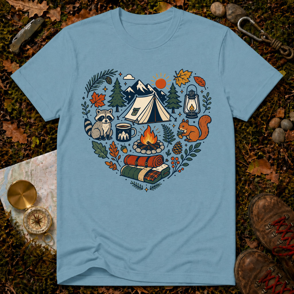Camp Life Heart T-shirt