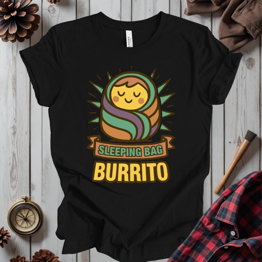 Sleeping Bag Burrito T-Shirt