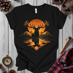 Moose Sunset T‑Shirt