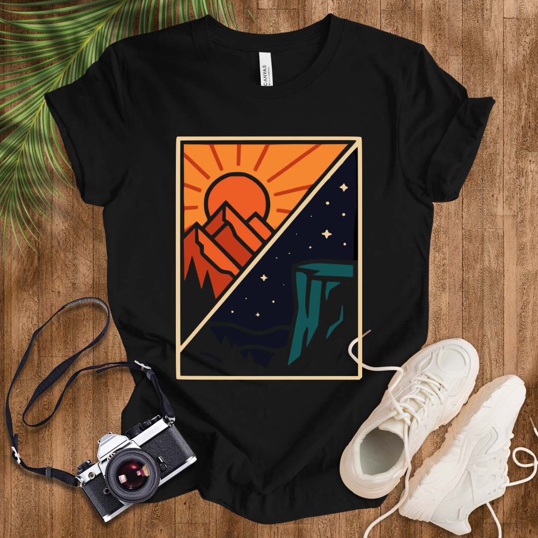 Split Sun & Moon Scene