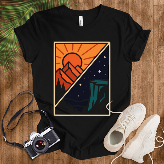 Split Sun & Moon Scene