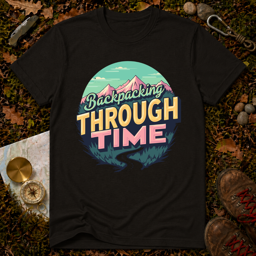Backpack Through Time T-Shirt