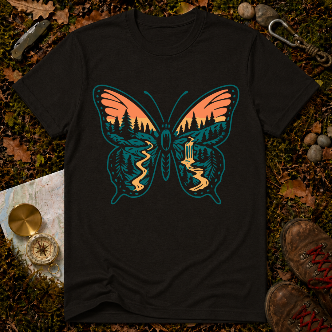 Nature-Inspired Butterfly T-Shirt