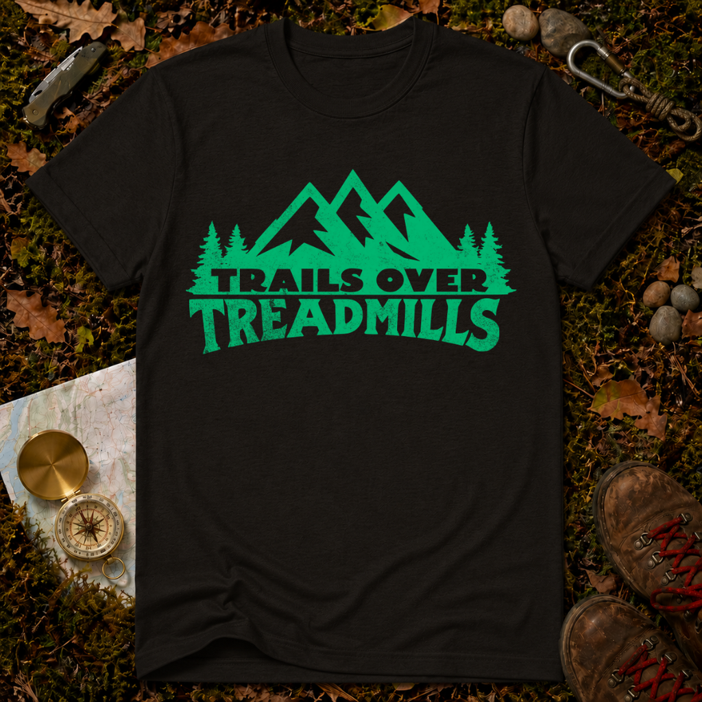 Trails Over Treadmills T-Shirt