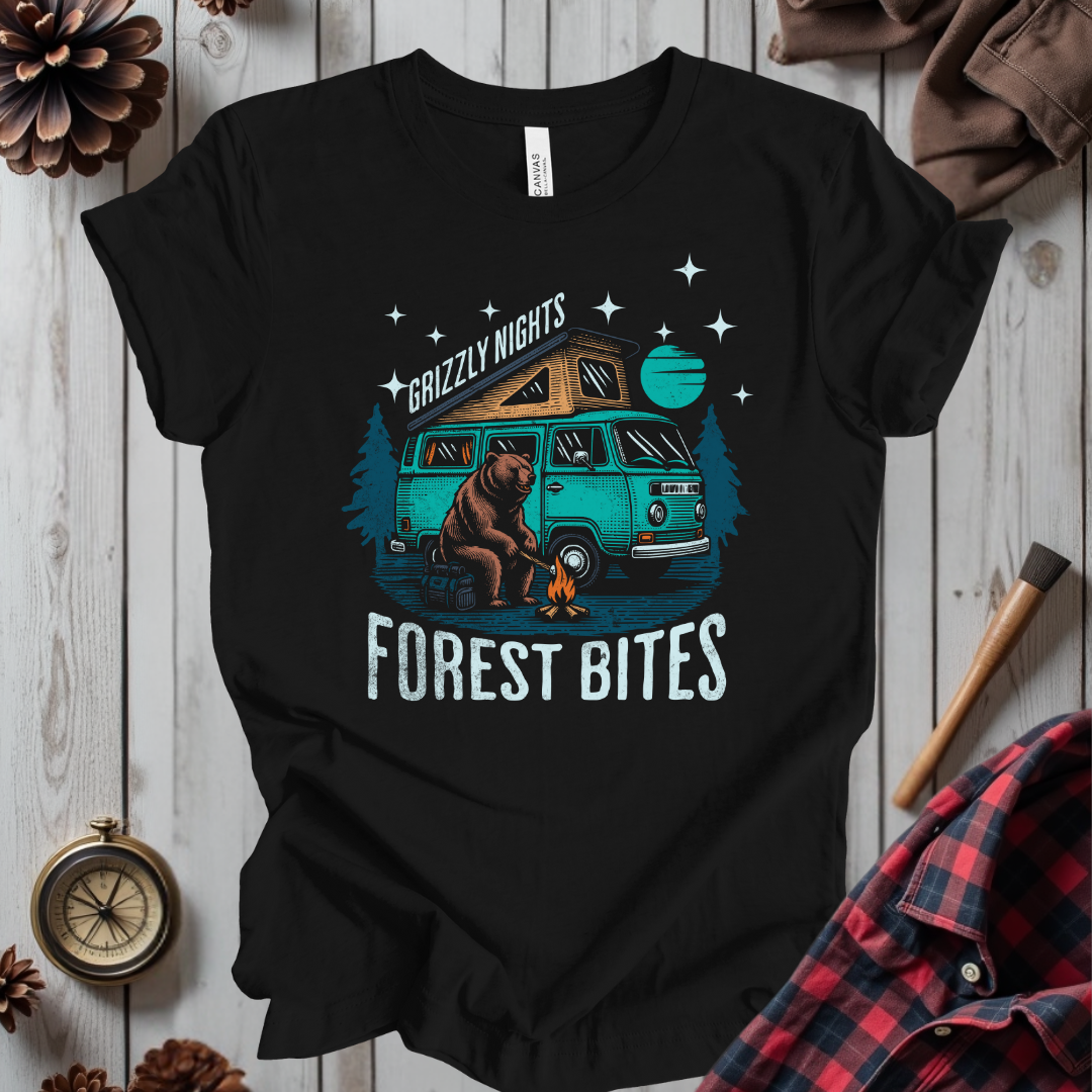 Grizzly Nights Forest Bites T-Shirt