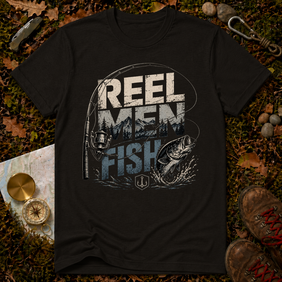 Reel Men Fish T-Shirt