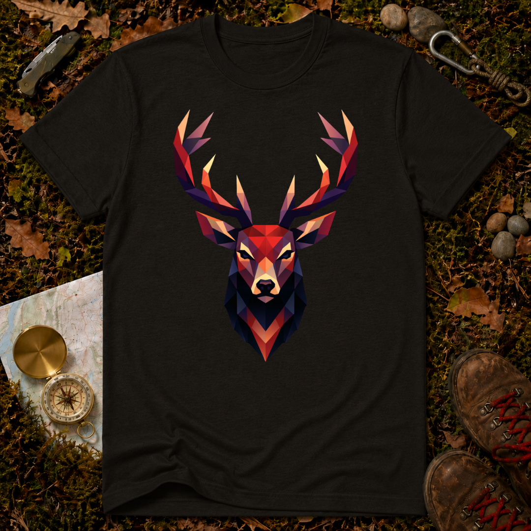 Geometric Deer T-Shirt