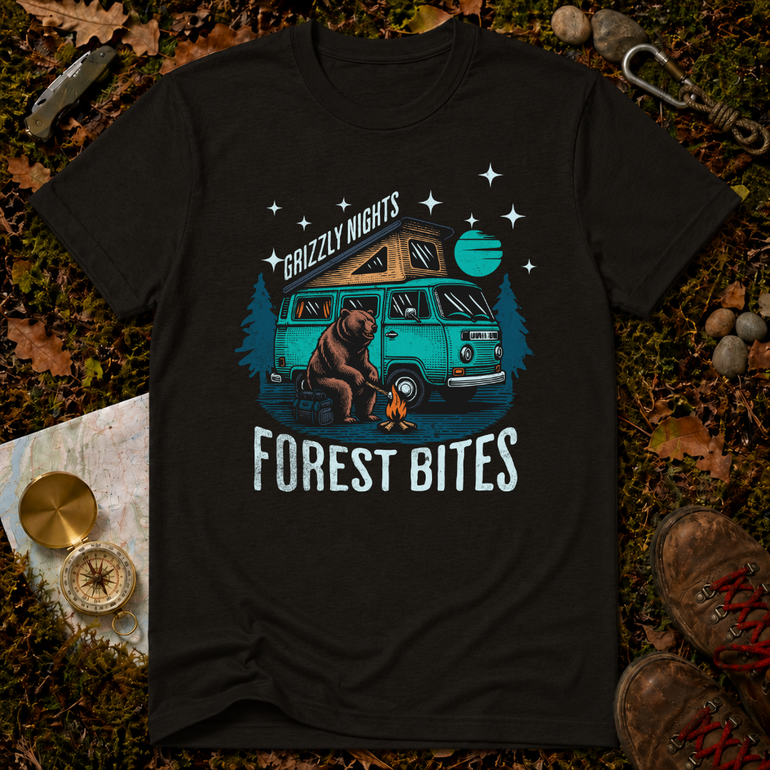 Grizzly Nights Forest Bites T-Shirt