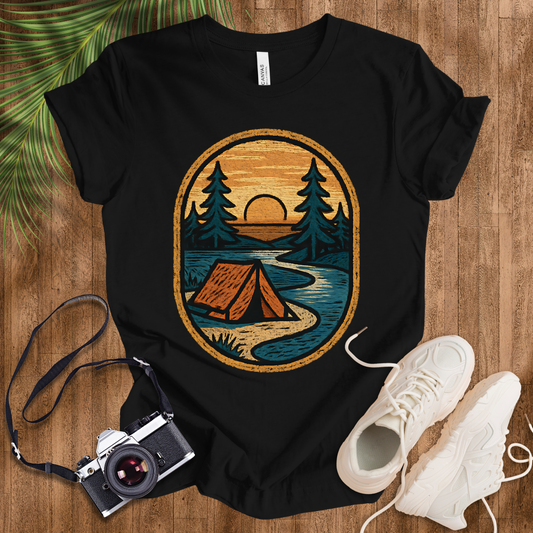 Camping Tent By The River