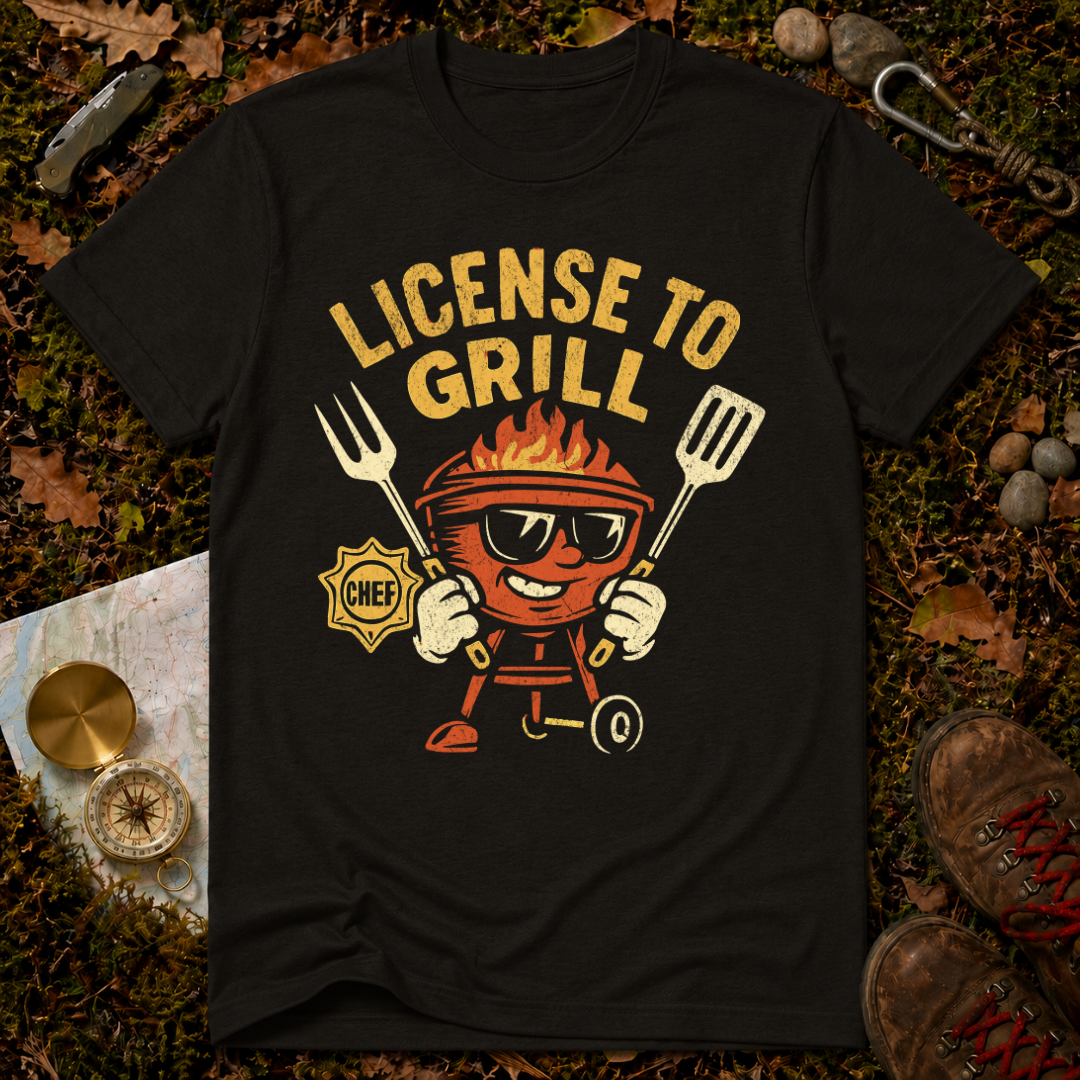 License to Grill T-Shirt
