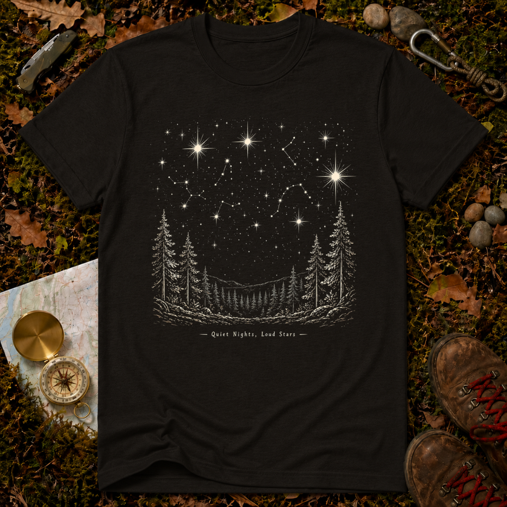 Quiet Nights, Loud Stars T-Shirt