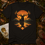 Moose Sunset T‑Shirt
