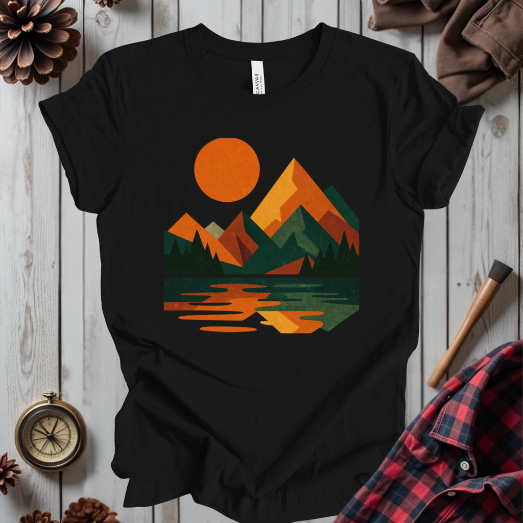 Golden Peak Reflection T-Shirt