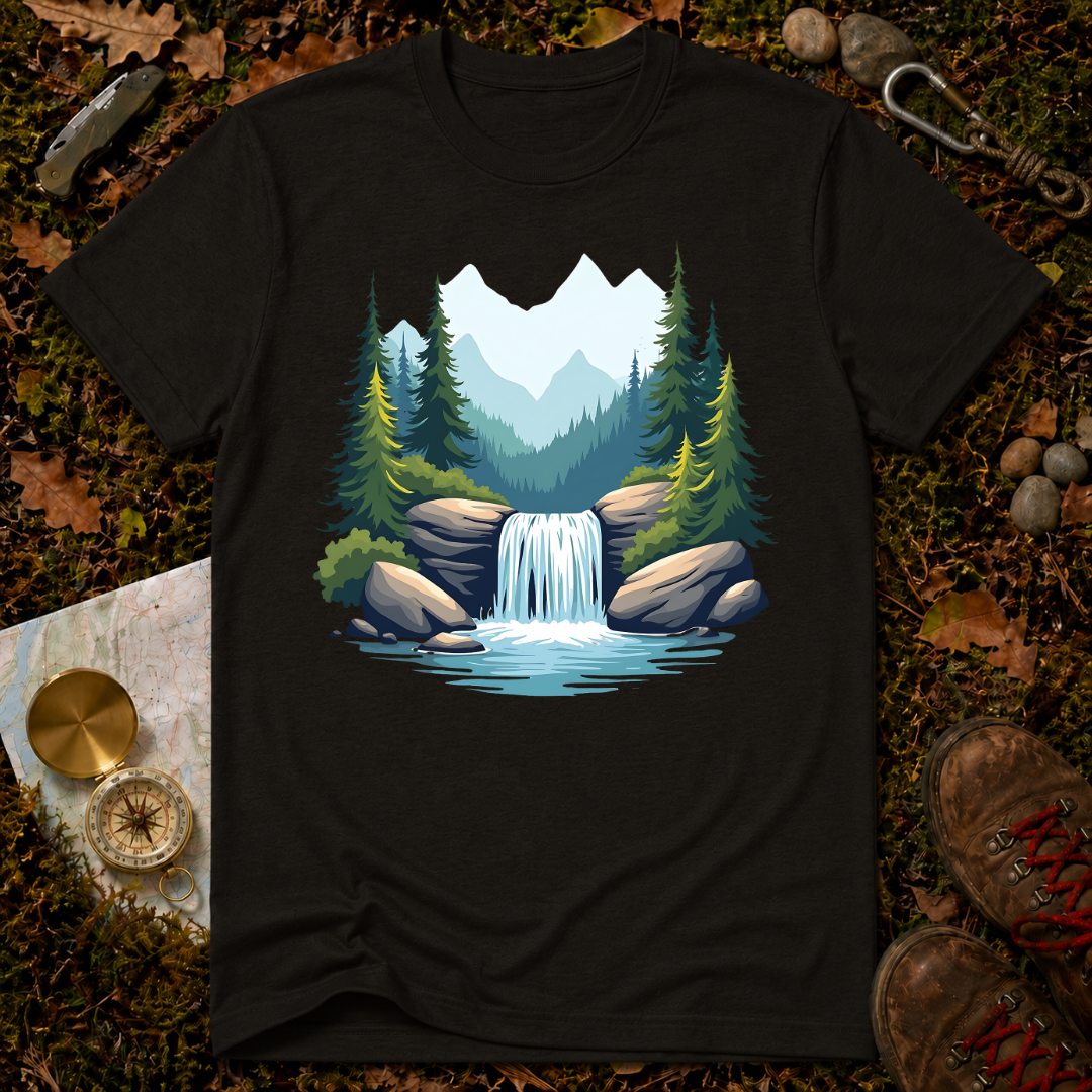 Tranquil Waterfall T-Shirt