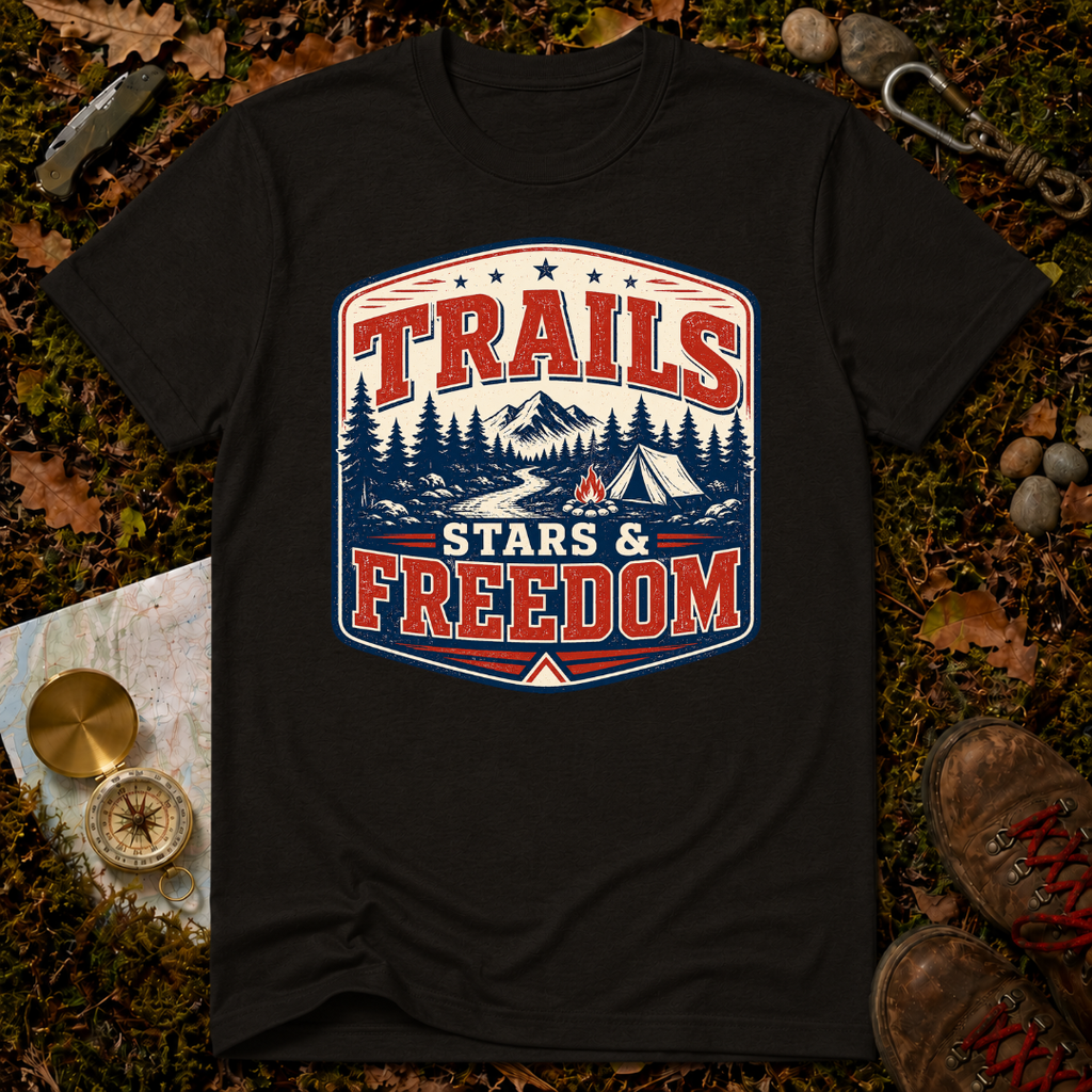 Trails, Stars & Freedom T-Shirt