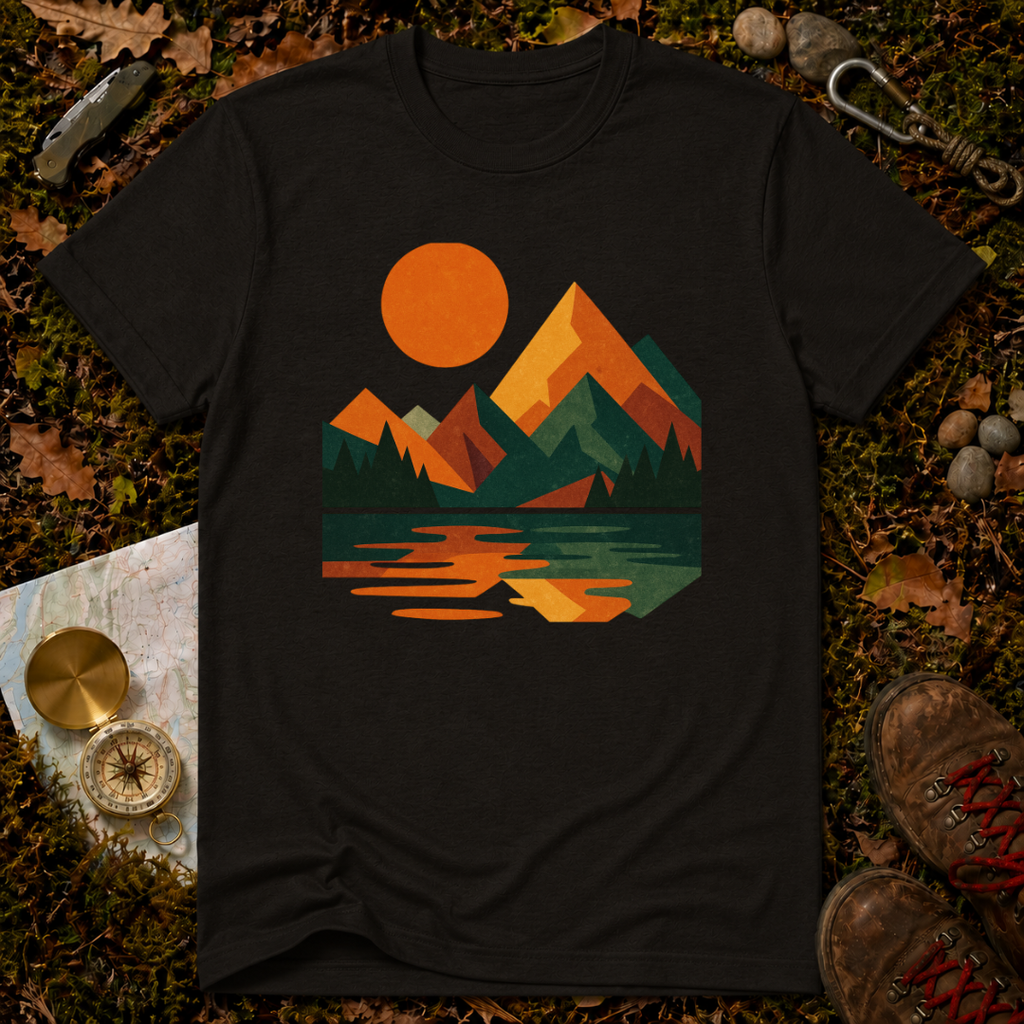 Golden Peak Reflection T-Shirt