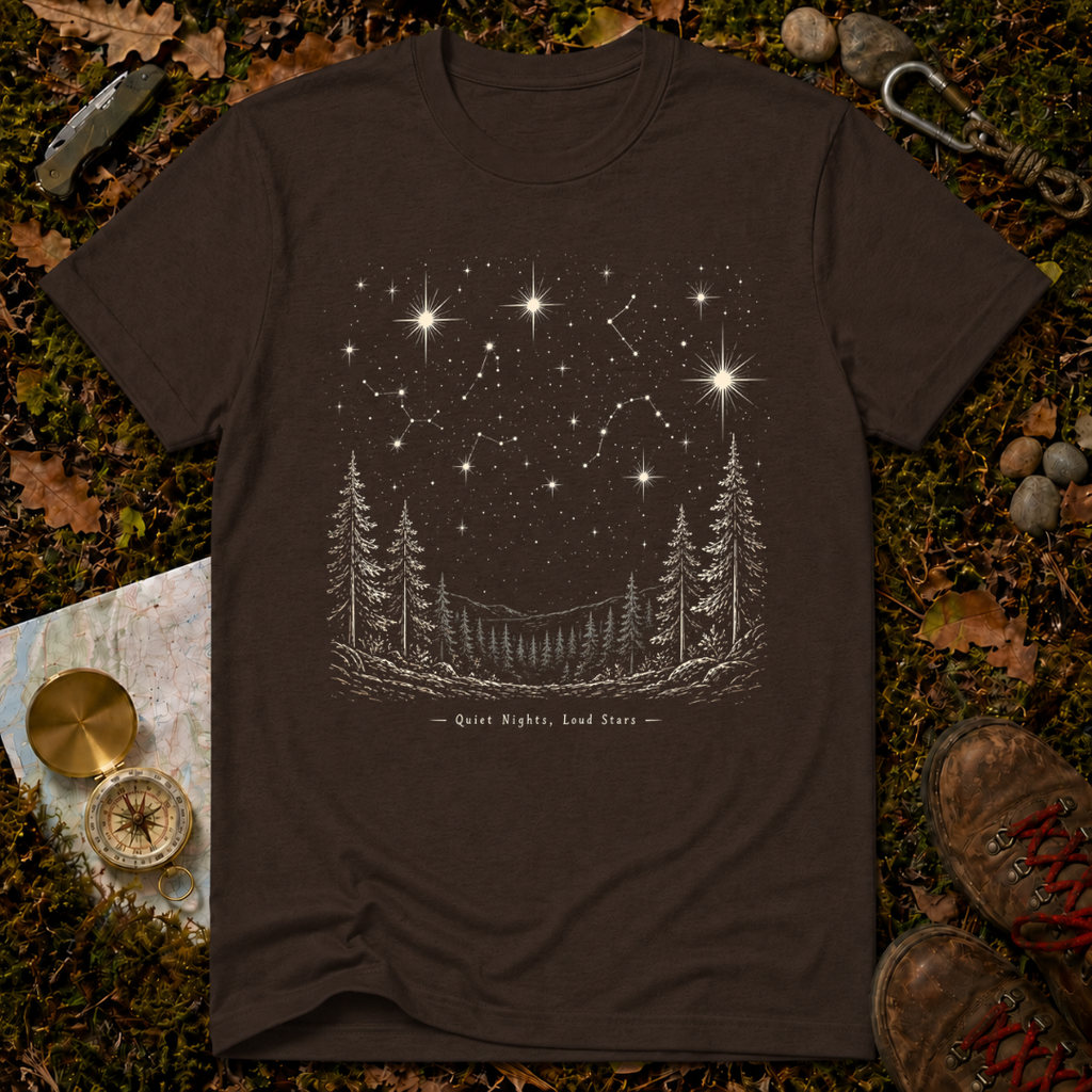 Quiet Nights, Loud Stars T-Shirt