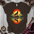 Howling Wolf Sunset T-Shirt