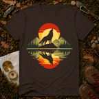 Howling Wolf Sunset T-Shirt